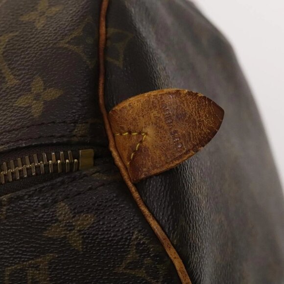LOUIS VUITTON Monogram Keepall 55 Boston Bag LV Auth - Picture 13 of 16